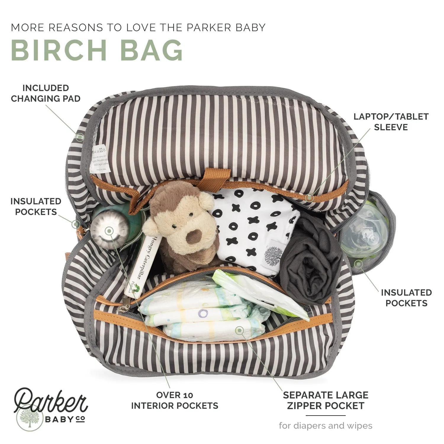 Birch Bag - Diaper Backpack