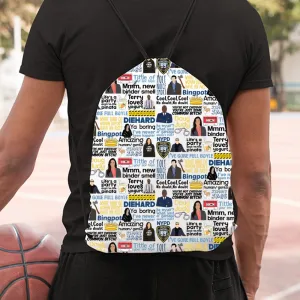 Brooklyn Nine Nine Drawstring Bag