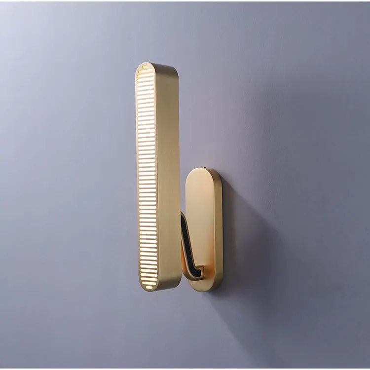 Colt Style Slim Gold Wall Light