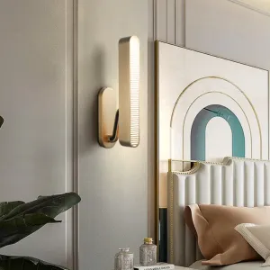 Colt Style Slim Gold Wall Light