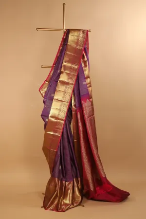 Designer Kanjivaram Pure Silk Handwoven Saree