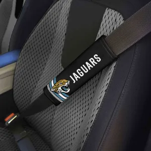 Fanmats Jacksonville Jaguars Team Color Rally Seatbelt Pad - 2 Pieces