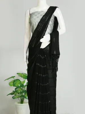 Georgette Plain Elegance Designer Saree Only ₹596!