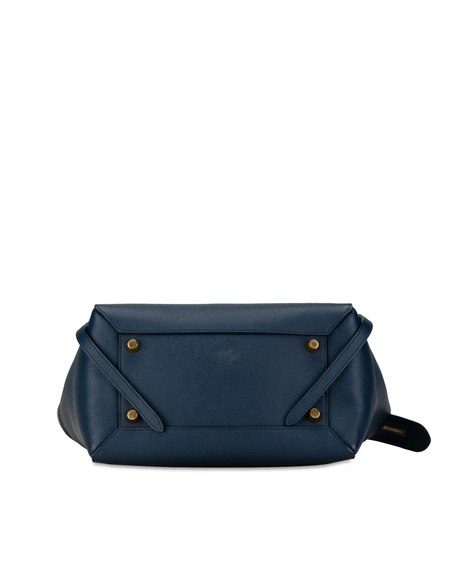 Leather Mini Belt Bag with Detachable Strap and Exterior Zip Pocket