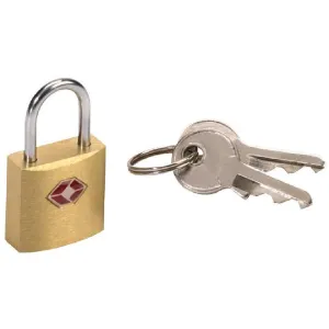 Lewis N Clark Travel Sentry Mini Padlock