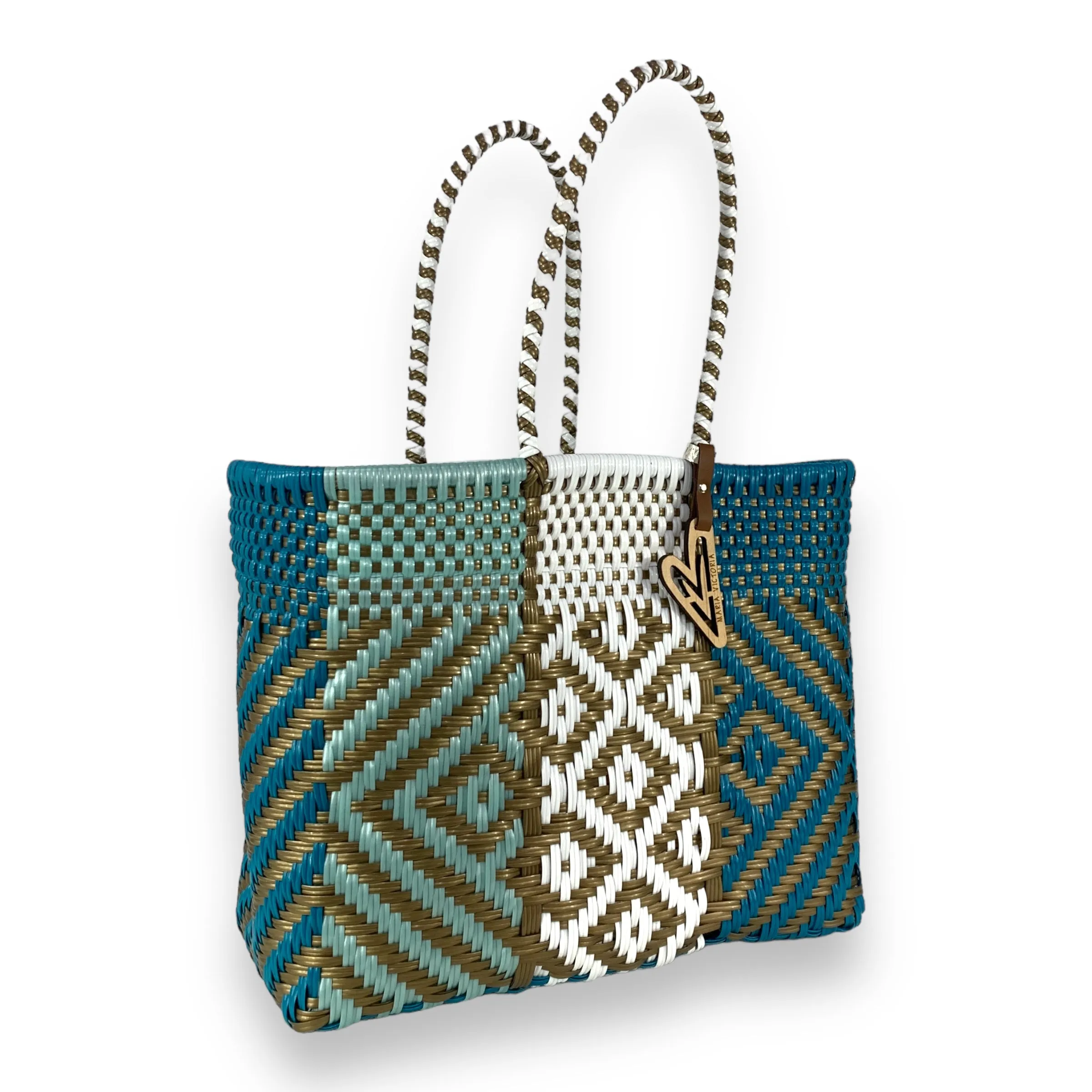 Maria Victoria | Magnificent Tote | Upcycled, Handwoven, Multicolor Tote