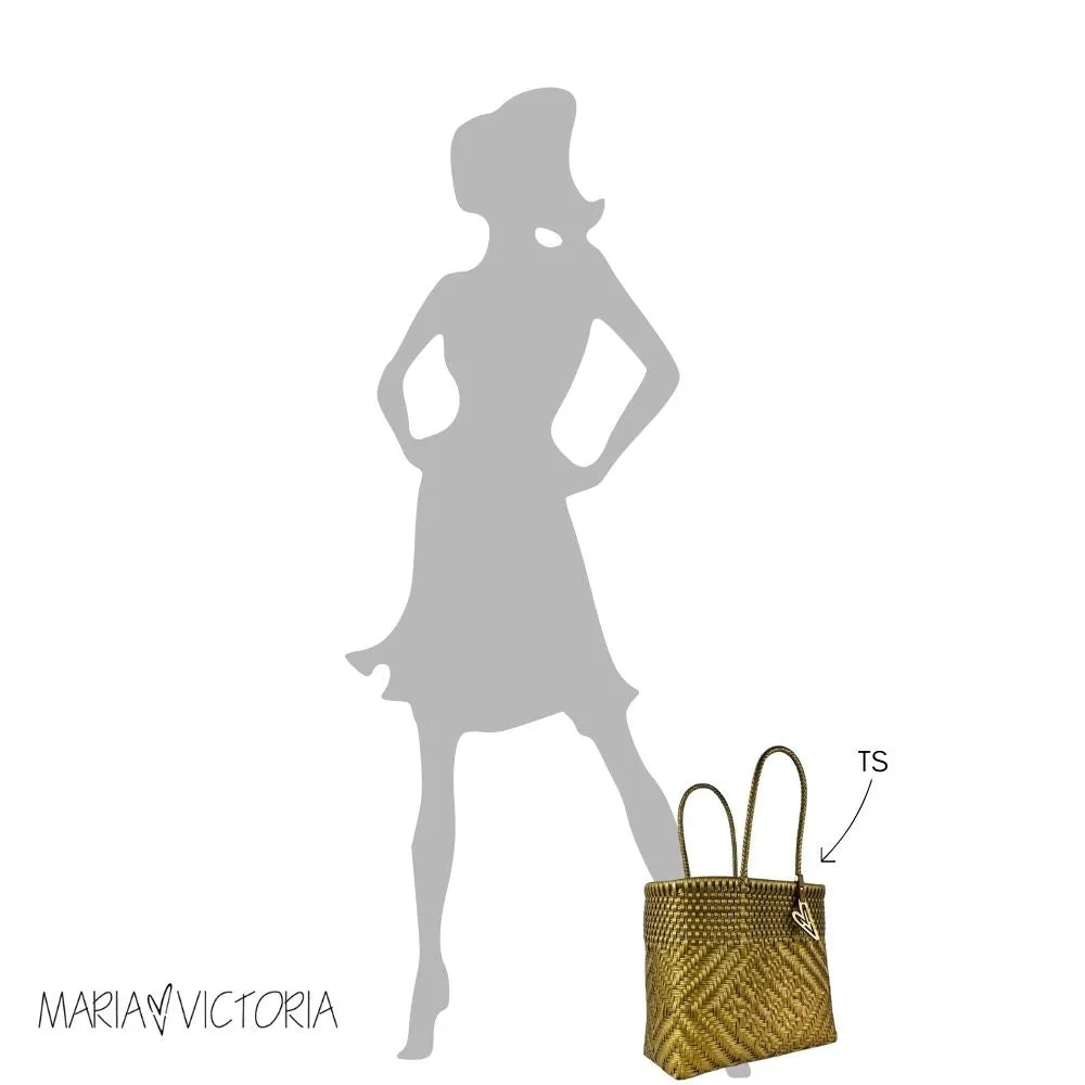 Maria Victoria | Magnificent Tote | Upcycled, Handwoven, Multicolor Tote