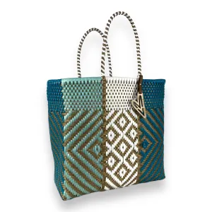 Maria Victoria | Magnificent Tote | Upcycled, Handwoven, Multicolor Tote