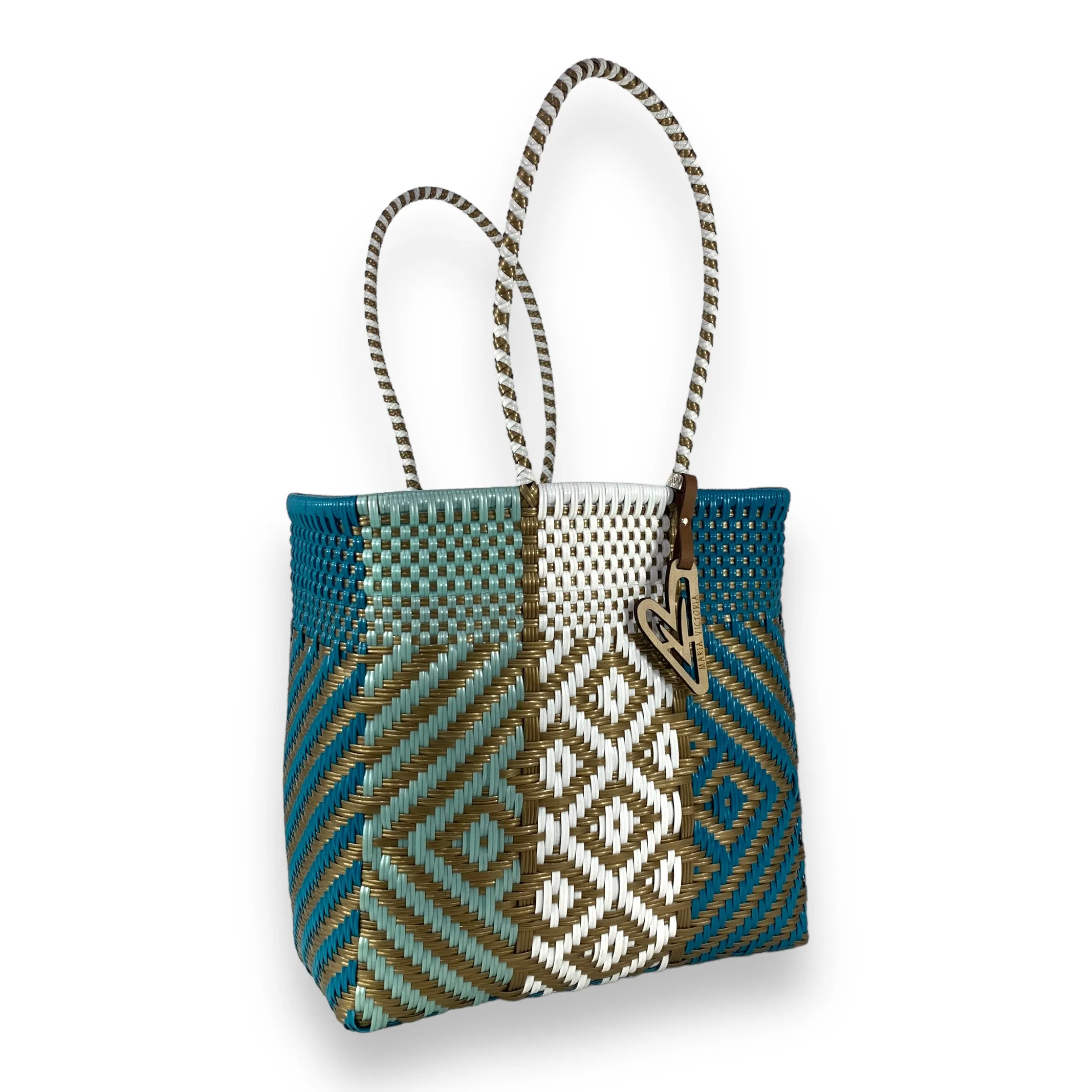 Maria Victoria | Magnificent Tote | Upcycled, Handwoven, Multicolor Tote