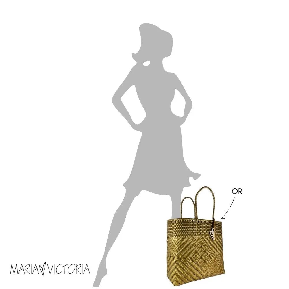 Maria Victoria | Magnificent Tote | Upcycled, Handwoven, Multicolor Tote