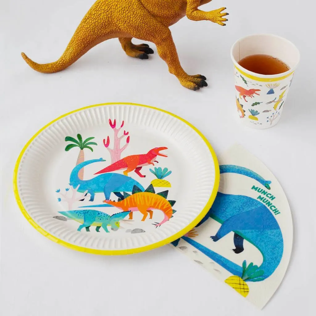 Party Dinosaur Plates