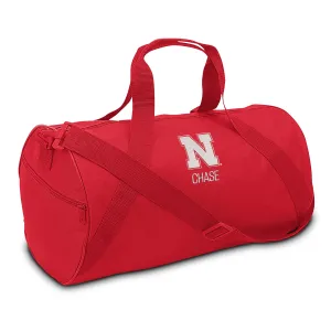 Personalized Nebraska Cornhuskers Duffel Bag