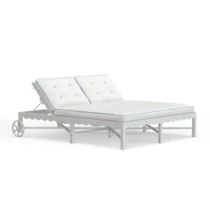 Riviera Outdoor Double Chaise Lounge