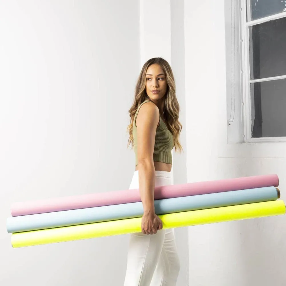 'Sweet Pastels' Collection Half Width  Photography Studio Paper Backdrop Set (1.36 x 10M)